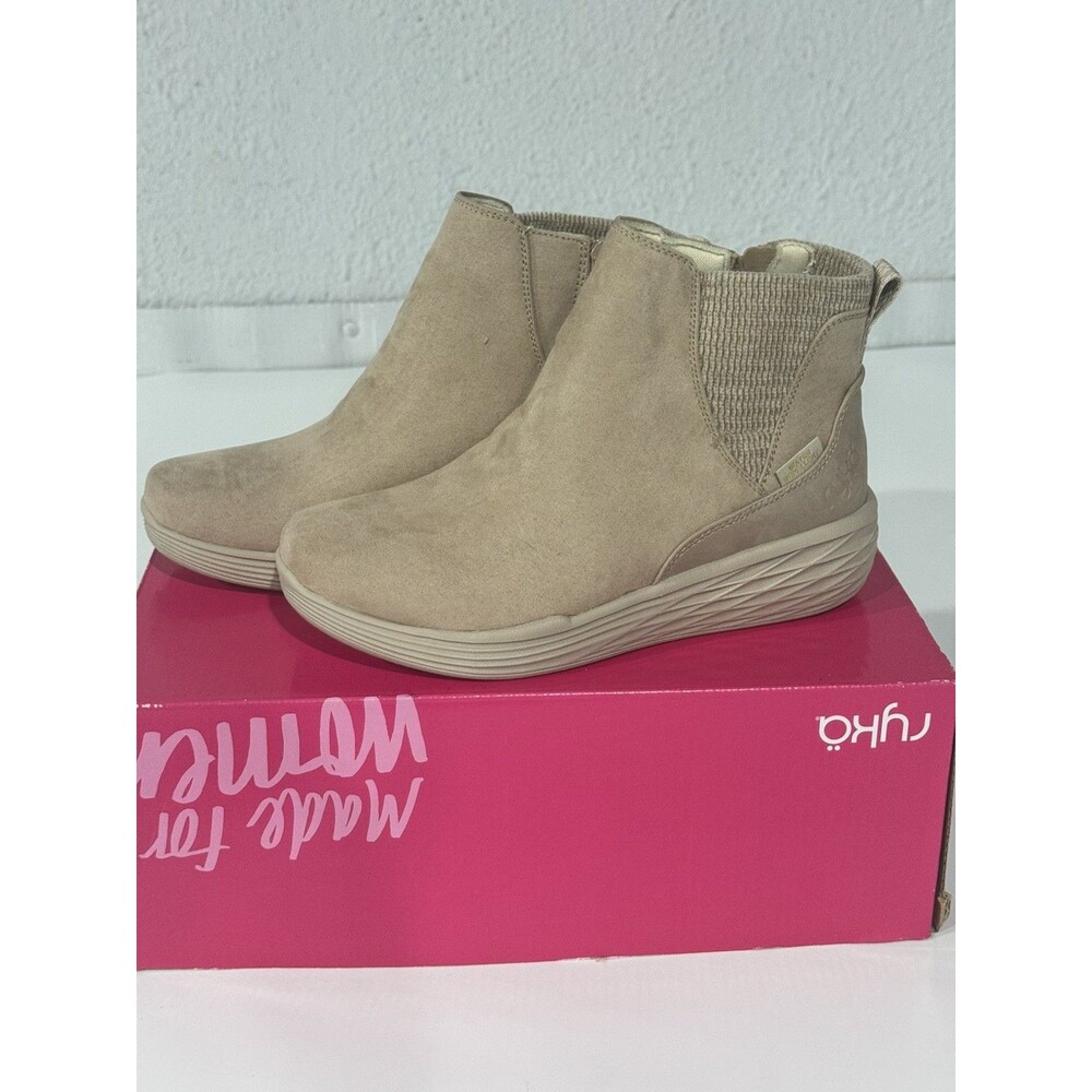 Ryka Women’s Noelle Next Water Resistant Wedge Ankle Boots Size 6 1/2